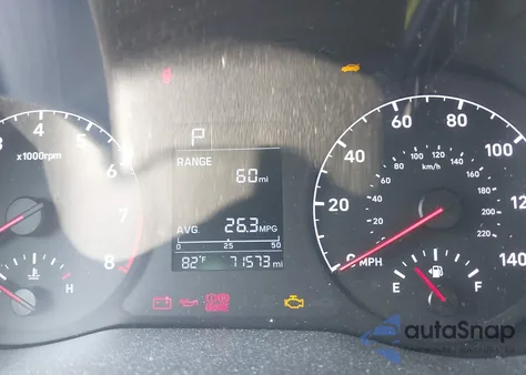 2018 Hyundai Accent Se из США, поврежденный, VIN 3KPC24A36JE021659